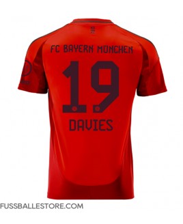 Günstige Bayern Munich Alphonso Davies #19 Heimtrikot 2024-25 Kurzarm